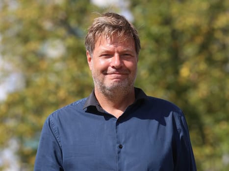 deutscher Politiker Robert Habeck Partei Bündnis 90 Die Grünen
