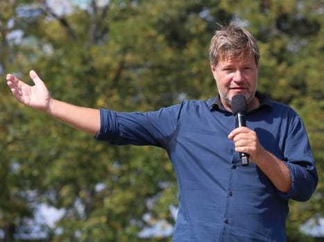 deutscher Politiker Robert Habeck Partei Bündnis 90 Die Grünen