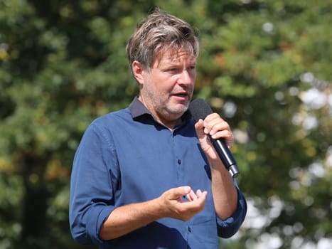 deutscher Politiker Robert Habeck Partei Bündnis 90 Die Grünen