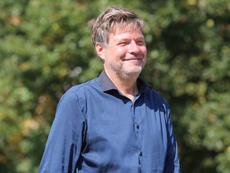 deutscher Politiker Robert Habeck Partei Bündnis 90 Die Grünen