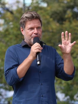 deutscher Politiker Robert Habeck Partei Bündnis 90 Die Grünen