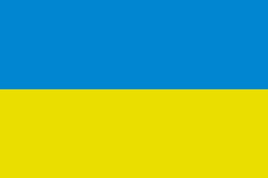 A Ukraine flag background illustration large file yellow blue