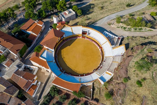 Bullring of Alcaraz, Albacete Spain. With a Capacity of 1,250 seats.