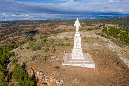 Sacred Heart of Jesus, On the hill of Santa Barbara, Alcaraz Albacete, Spain