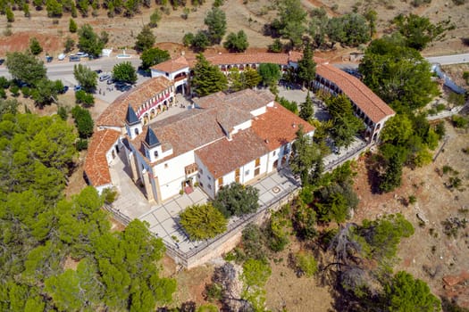 Sanctuary of Our Lady of Cortes. Alcaraz, in the province of Albacete. Autonomous Community of Castilla La Mancha. September 20 2021