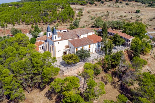 Sanctuary of Our Lady of Cortes. Alcaraz, in the province of Albacete. Autonomous Community of Castilla La Mancha.