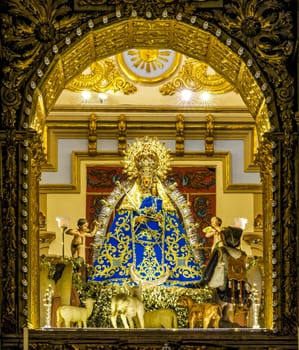 Sanctuary of Our Lady of Cortes. Alcaraz, in the province of Albacete. Autonomous Community of Castilla La Mancha. September 20 2021