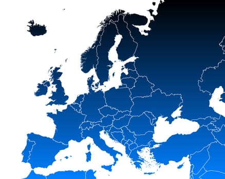 Map of Europe