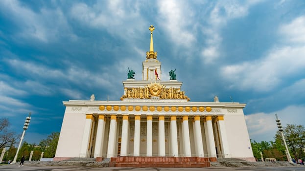 Moscow,Russia. Exhibition of achievements of the national economy. VDNH