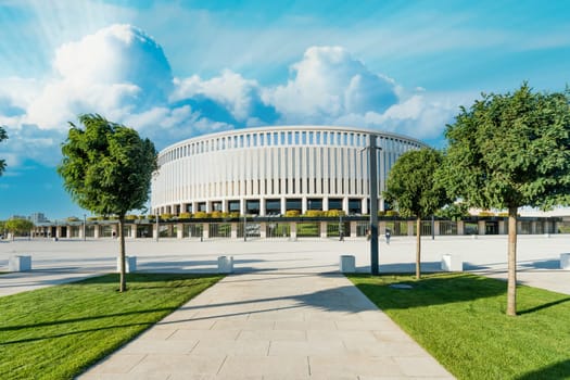 Football stadium Krasnodar. Stadium FC Krasnodar