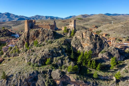 Castle of Arandiga, region of the Community of Calatayud Zaragoza spain