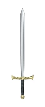 Sword isolated on white background