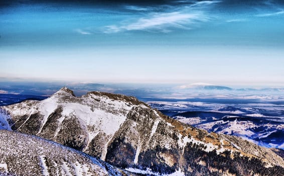 Rysy Mountains in Poland.