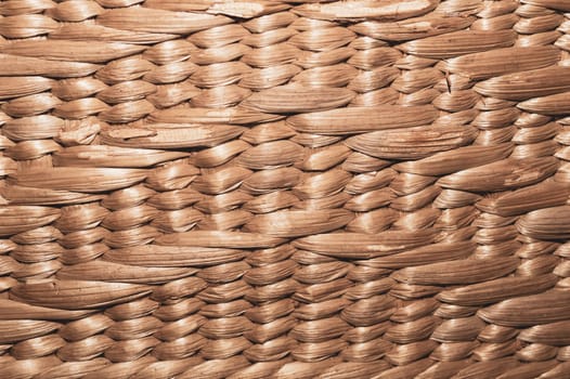 Woven texture. seamless texture of basket surface. wooden vine wicker straw basket. handcraft weave texture