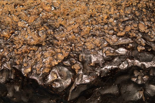 Meteorite texture background. meteorite surface close up. stone backdrop