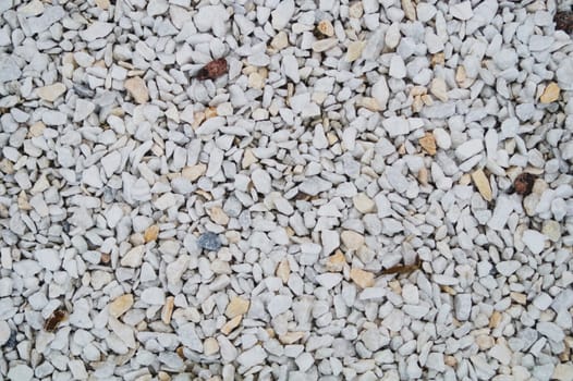 White pebble stone texture background
