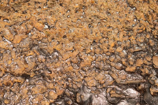Meteorite texture background. meteorite surface close up. stone backdrop