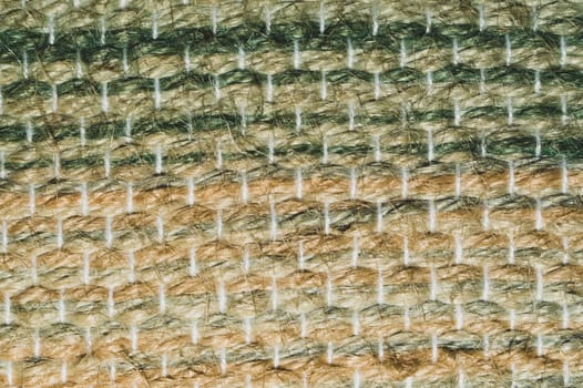 Fabric material macro texture. textile background. colorful rug. tapestry close up