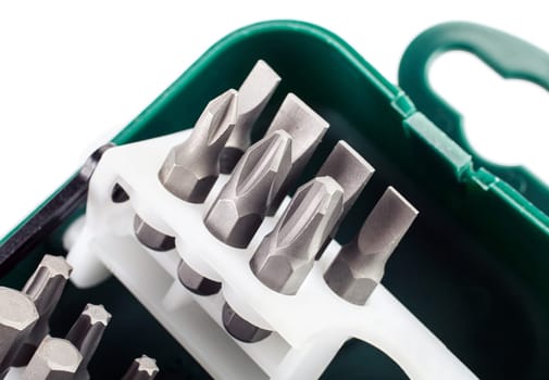 Hard metal tool bits collection