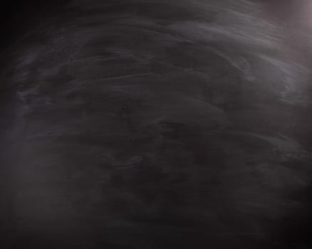 Conceptual Empty Black Chalkboard Emphasizing Copy Space for Texts.
