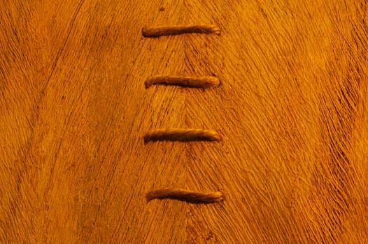 Rough wood macro texture. brown wooden material background