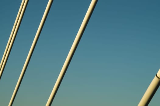 Detail of a bridge abstract background. view on the bridge part industrial background