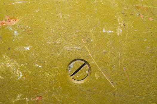 Rusty steel texture. rough metal plate with marks and scratches. painted iron background