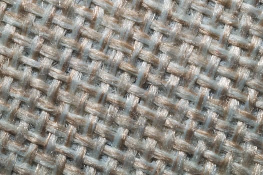Woven texture. fabric fibers close up. textile background