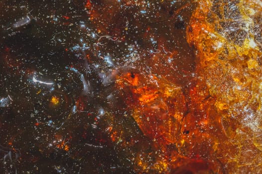 Rosin macro texture. wood resin for soldering close up. abstract background