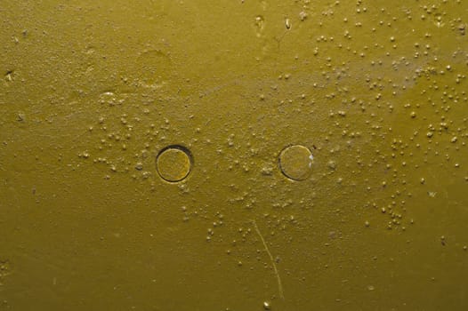 Rusty steel texture. rough metal plate with marks and scratches. painted iron background