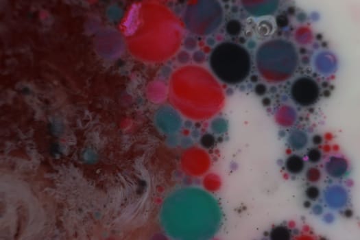 abstract background rarity different spheres pompous colors