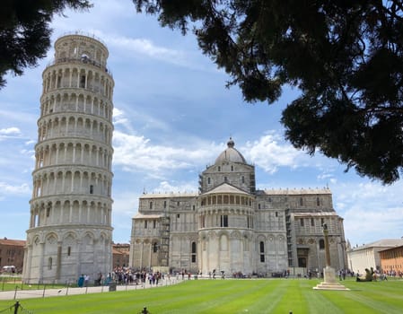Leaning tower of Pisa & Cathedral