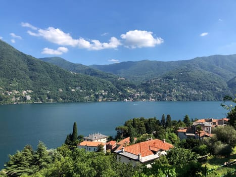 View of Lake Como & Laglio village