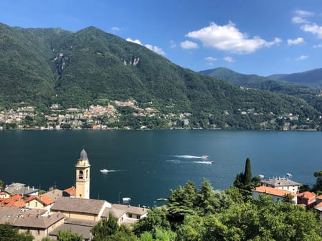 View of Laglio on Lake Como