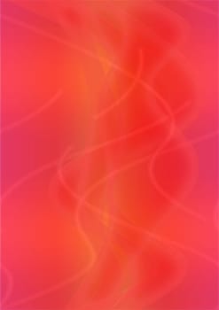 simple abstract background of red curve lines