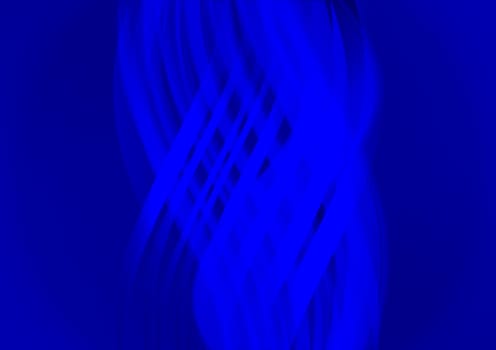 simple abstract background of blue curve lines