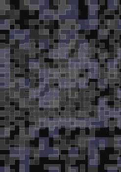 simple abstract background of mosaic grey tiles