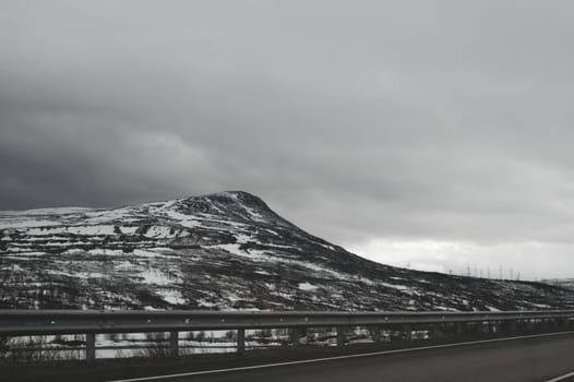 Snowy mountain landscape background. snowy hills background