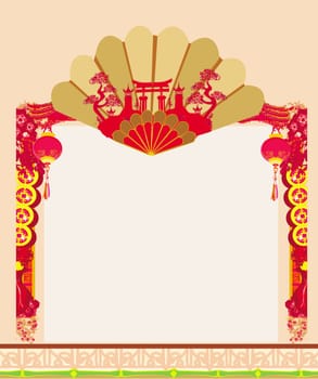 Mid-Autumn Festival for Chinese New Year - card