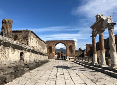 Ancient Pompei ruins
