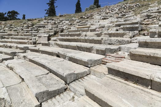 Theatre of Dionysus at the Acropolis in Athens, Greece