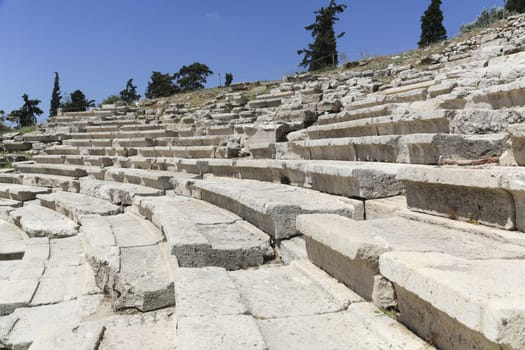 Theatre of Dionysus at the Acropolis in Athens, Greece