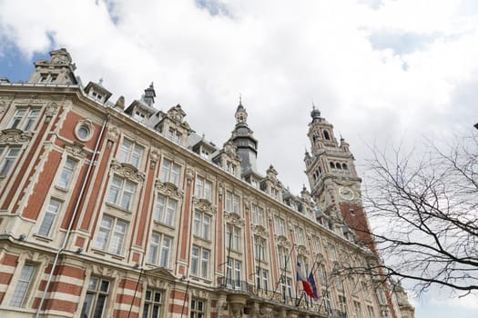 The Grand Place of Lille in France
