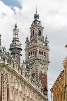 The Grand Place of Lille in France