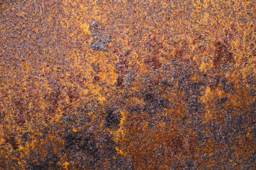 Old rusty metal abstract texture. rough iron plate. dirty steel sheet background