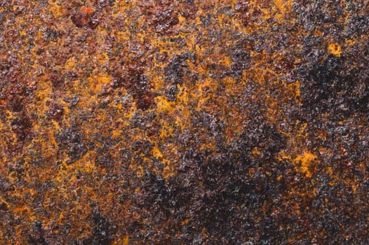 Old rusty metal abstract texture. rough iron plate. dirty steel sheet background