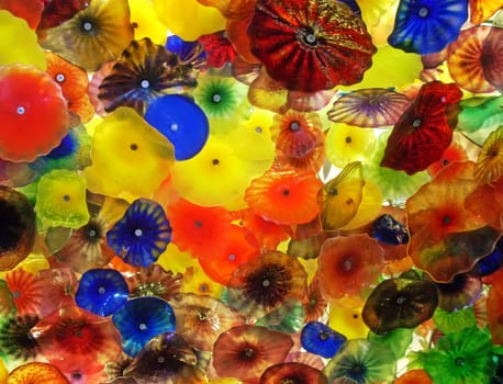 Beautiful color background with bubbles.