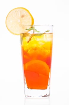 A fresh cool ice lemon tea to be enjoyed anytime of the day