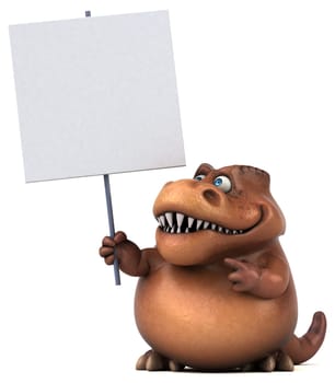 Fun Trex - 3D Illustration