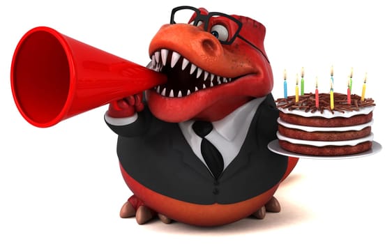 Fun Trex - 3D Illustration